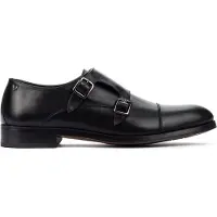 Martinelli Heren Empire Leren Schoenen zwart (39), Leer, 1 tot 3 cm, Gesp, Casual, Klassiek 1492-2632PYM
