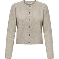 JDY Gebreid vest 'JDYChloe' taupe