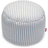 Fatboy Poef Point Terry Blizzard Blue Creme Ø50 x 35