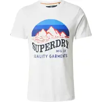 Superdry Shirt 'Great Outdoors' blauw / rood / zwart / wit