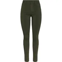 Pieces Jeggings 'HIGHSKIN' groen