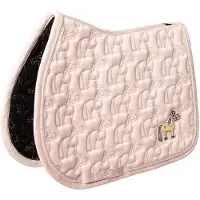 Kentucky Horsewear Horsewear - Zadeldoek velvet Sammy glitter pony oude roze