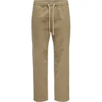 Only & Sons Broek 'ONSFADE' donkerbeige