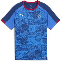 Puma Functioneel shirt 'Neymar Jr Playmaker' navy / azuur / kersrood / wit