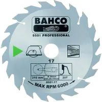 Bahco Cirkelzaagblad Met 30 Tanden Voor Draadzaag In Hout 315 Mm