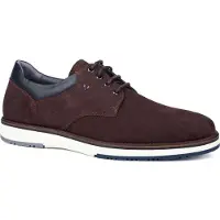 Martinelli Heren Bruine Fulton Leren Schoenen (42), Leer, Plat, 1 tot 3 cm, Veters, Casual, Klassiek C003-2972X
