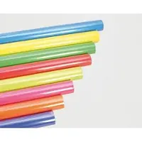 Benza Cadeaupapier effen - 200cm X 70cm - Assortiment -7 verschillende Vrolijke Kleuren - Inpakpapier - 7 rollen - Set A