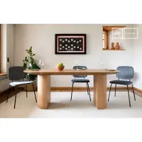 PIB Grote eetkamertafel van licht hout Solna