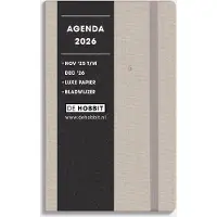 De Hobbit Deluxe Pocket Agenda 2026 Linnen