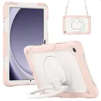 IMoshion Rugged Kidsproof Backcover voor de Samsung Galaxy Tab A9 Plus - Lichtroze