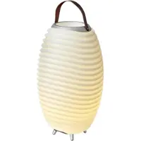 Kooduu Synergy 65 Wijnkoeler met Bluetooth speaker en LED lamp | 72 cm | Draagbaar & oplaadbaar | Wit