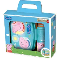 Licens Peppa Pig drinkbeker + brooddoos / broodtrommel