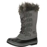 Sorel Snowboots 'JOAN OF ARCTIC' grijs / grijs gemêleerd / zwart