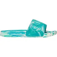 Superdry Muiltjes 'Marble' turquoise / jade groen / wit
