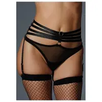 Allure Lingerie Adore 4ever Yours Slip met Jarretelgordel – Zwart