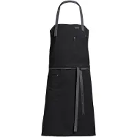 KenTaur Raw bib apron w. pockets 30360-152