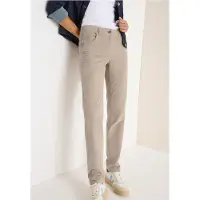 Cecil Dames Slim Fit corduroy broek - Beige - 38