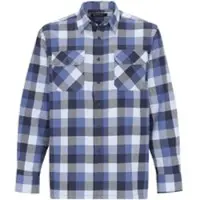 Storvik Flaneloverhemd Dawson 5.1 Donkerblauw