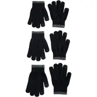 Next Handschoenen grijs gemêleerd / zwart