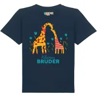 Watabout.kids Shirt navy / geel / rood