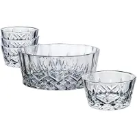 Aida Harvey Komset 5 Stuks - Slakommen Glas Clear - 80332