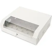 Digitus DN-19 04U-PB rack 3U Wandrek Grijs