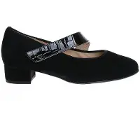 Hassia 0-302457 Bandschoenen | Maat 9 Dames Zwart