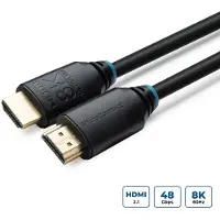 Microconnect MC-HDM19197.5V2.1 HDMI-kabel HDMI Aansluitkabel USB-C stekker 7.5 m Meerdere kleuren