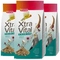 Beaphar 3x XtraVital Grote Parkiet 1 kg