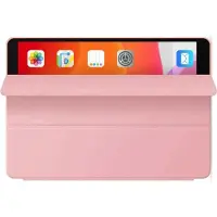 HEM Siliconen iPad Hoes geschikt voor iPad 10.2 (2019 / 2020 / 2021) - Rose Gold - 10,2 inch - Autowake Cover - iPad 2019 / 2020 / 2021 hoes - iPad 7 / 8 / 9 Hoes - 7e / 8e / 9e generatie hoes