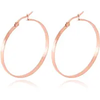 Cilla Jewels Dames oorringen Edelstaal Rose-40mm