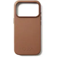 Mujjo Full Leather iPhone 17 Pro Hoesje Bruin