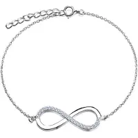Cilla Jewels armband Silver Infinity