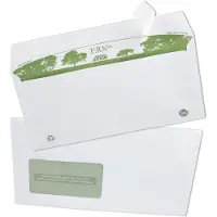 GPV envelop ´ERAPure´ 162x229 mm, recycled wit z. venster, 90 g/m2, zelfkl., 500 st