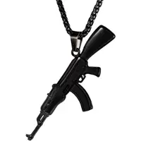 Mendes kettinghanger Edelstaal AK47 Black