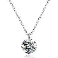 Cilla Jewels Dames ketting Edelstaal Zilverkleurig Zirkoon
