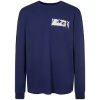Rock Experience Medusa T-shirt Met Lange Mouwen Blauw L Man