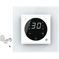 Livolo Thermostaat met zoneregeling | Wit | Met bedrade Zonemotor |