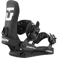 Union - Snowboard bindingen - Cadet Pro Black voor Unisex van Aluminium - Kindermaat M - Zwart
