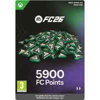 EA Sports FC 26 - FC Points 5900 - Xbox Series X|S/Xbox One - Currency - Niet beschikbaar in België