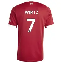 Adidas Liverpool Wirtz 7 Thuisshirt 2025-2026