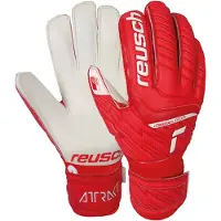 Reusch Sporthandschoenen 'Attrakt Grip Finger Support' rood / wit