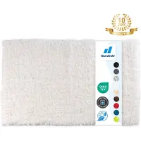 Floordirekt Badmat SKY - Badmat in Vierkant & Rond - Antisliprug - Wit - 80 x 150 cm