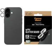 PanzerGlass Camera Protector Hoops Optic Rings voor de Apple iPhone 17 - Glitter Zilver