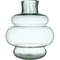 Newport Bloemenvaas Denise - transparant - glas - D20 x H25cm - decoratie - vazen