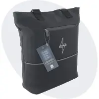 Voltano E-bike City Shopper - Zwart - 22 Liter