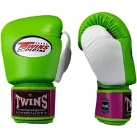 Twins BGVL 3-3T - Bokshandschoenen - DKPK/Gre/White (Beschikbaar in verschillende maten)