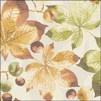 Ambiente papieren servetten Kastanjes Napkin 33 Castanea FSC Mix