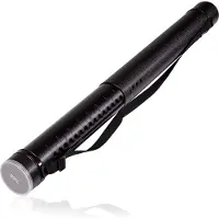 BOTC Tekenopslagbuis - Waterdicht - Ronde Afdekking - 63x9CM - Zwart