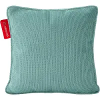 Auronic Warmtekussen - Knitted - 45x45 - Draadloos - Oplaadbaar - Elektrisch kussen - Infrarood - Pastelblauw